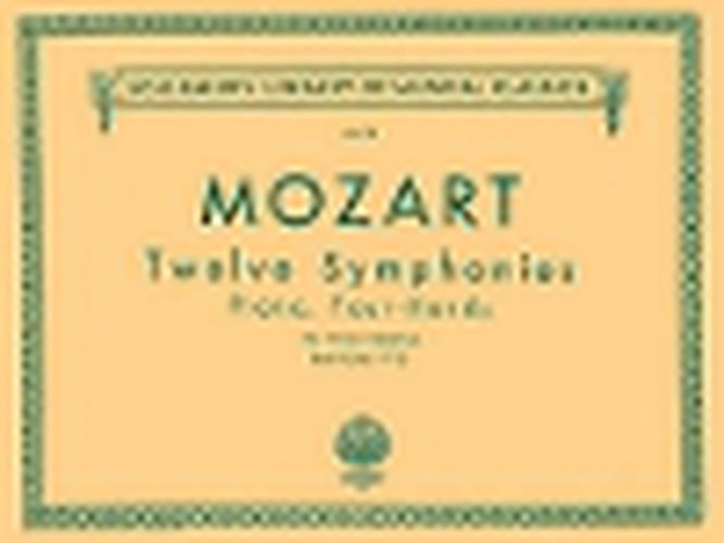 Cover image for 12 Symphonies - Book 2: Nos. 7-12