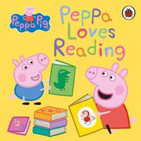 Cover image for Peppa Pig: Peppa Loves Reading