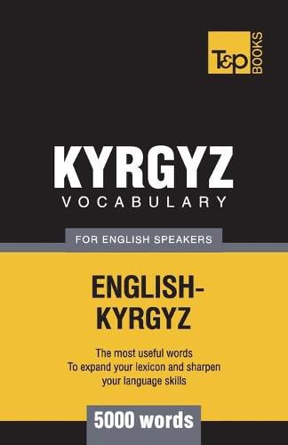 Cover image for Kyrgyz vocabulary for English speakers - 5000 words