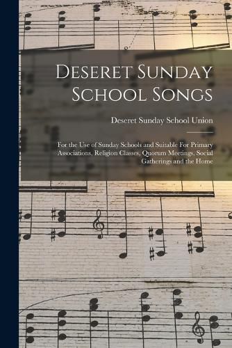 Cover image for Deseret Sunday School Songs