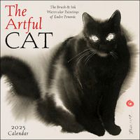 Cover image for The Artful Cat 2025 Wall Calendar