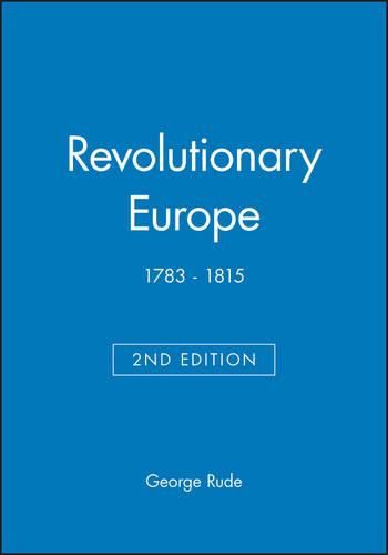 Cover image for Revolutionary Europe, 1783-1815