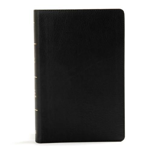 Cover image for KJV Large Print Personal Size Reference Bible, Black Leathertouch