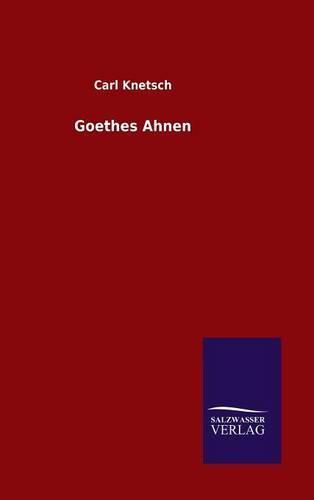 Cover image for Goethes Ahnen