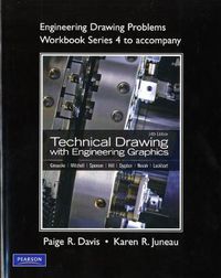 Cover image for Engineering Drawing Problems Workbook (Series 4) for Technical Drawing with Engineering Graphics