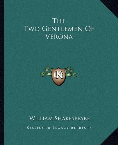 Cover image for The Two Gentlemen of Verona