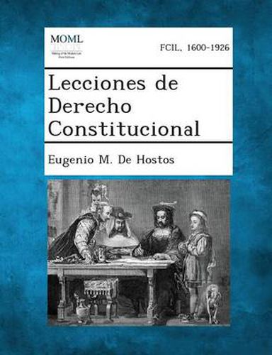 Cover image for Lecciones de Derecho Constitucional