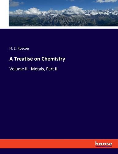Cover image for A Treatise on Chemistry