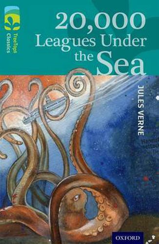 Cover image for Oxford Reading Tree TreeTops Classics: Level 16: 20,000 Leagues Under The Sea