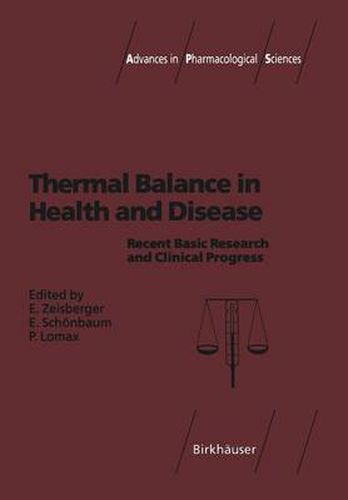 Cover image for Thermal Balance in Health and Disease: Recent Basic Research and Clinical Progress
