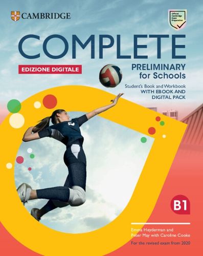 Cover image for Complete Preliminary for Schools Student's Book and Workbook Edizione Digitale
