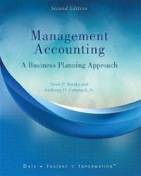 Cover image for Management Accounting: A Business Planning Approach