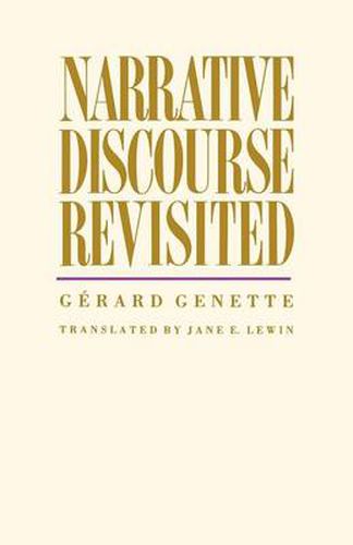 Cover image for Narrative Discourse Revisited