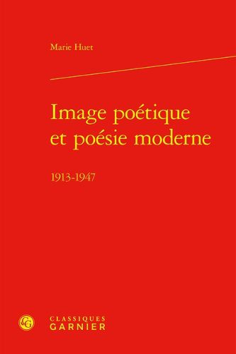 Cover image for Image Poetique Et Poesie Moderne