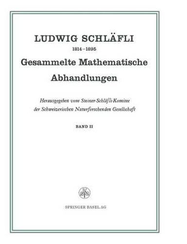 Cover image for Gesammelte Mathematische Abhandlungen