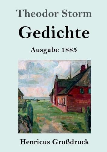 Cover image for Gedichte (Grossdruck): (Ausgabe 1885)