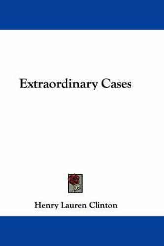Cover image for Extraordinary Cases