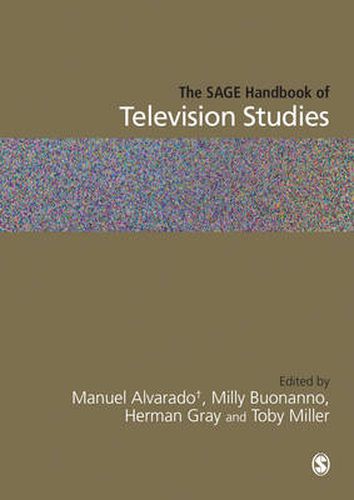 Cover image for The SAGE Handbook of Television Studies