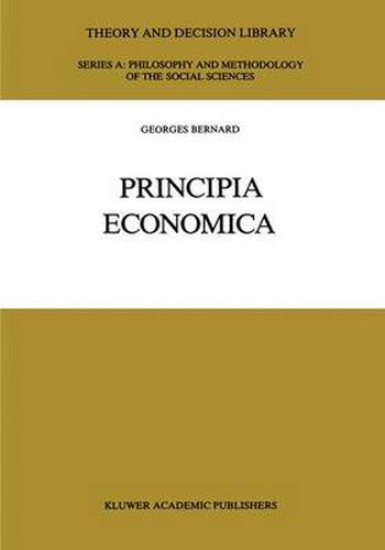 Cover image for Principia Economica
