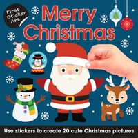 Cover image for First Sticker Art: Merry Christmas