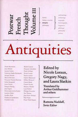 Cover image for Antiquities: Postwar French Thought, Vol. 3