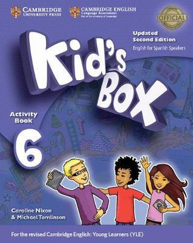 Cover image for Kid's Box Level 6 Activity Book with CD ROM and My Home Booklet Updated English for Spanish Speakers