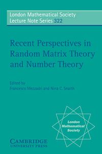 Cover image for Recent Perspectives in Random Matrix Theory and Number Theory