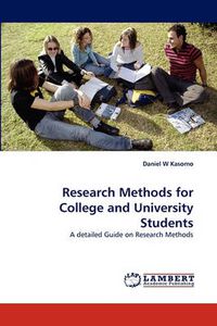 Cover image for Research Methods for College and University Students