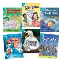 Cover image for Learn at Home:Star Reading Turquoise Level Pack (5 fiction and 1 non-fiction book)