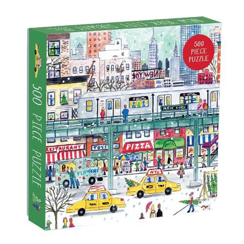 Michael Storrings New York City Subway Jigsaw Puzzle (500 pieces)