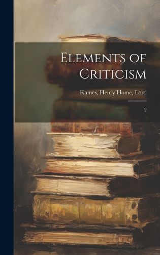 Cover image for Elements of Criticism