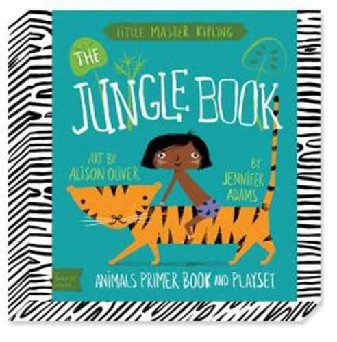 The Jungle Book: Animals Primer Board Book and Playset