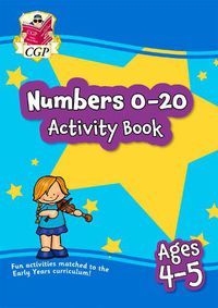 Cover image for New Numbers 0-20 Activity Book for Ages 4-5 (Reception)