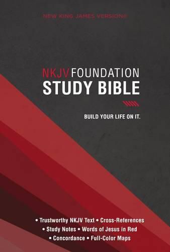 Cover image for NKJV, Foundation Study Bible, Hardcover, Red Letter: Holy Bible, New King James Version