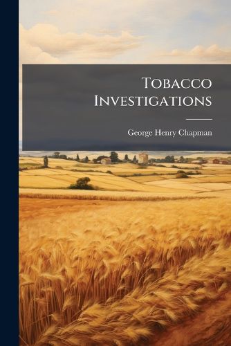 Cover image for Tobacco Investigations