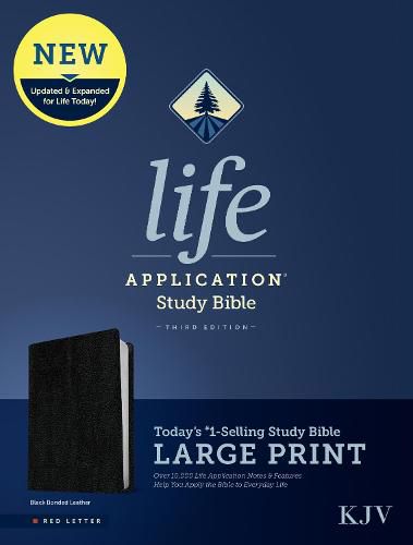 Cover image for KJV Life Application Study Bible, Third Edition, Large Print