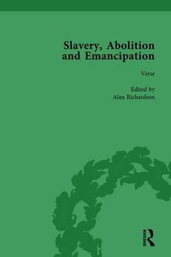 Cover image for Slavery, Abolition and Emancipation Vol 4: Verse