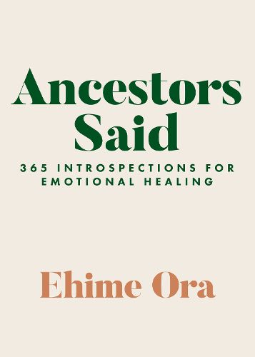 Cover image for Ancestors Said