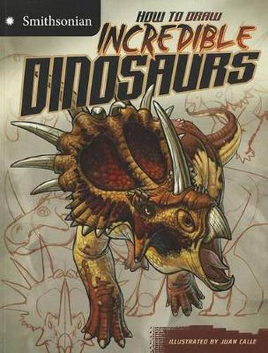 Cover image for How to Draw Incredible Dinosaurs