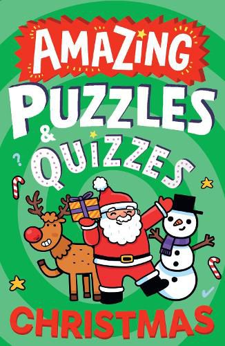 Cover image for Amazing Christmas Puzzles and Quizzes