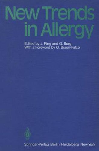 Cover image for New Trends in Allergy