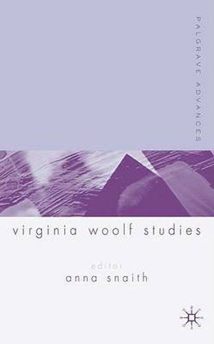 Cover image for Palgrave Advances in Virginia Woolf Studies