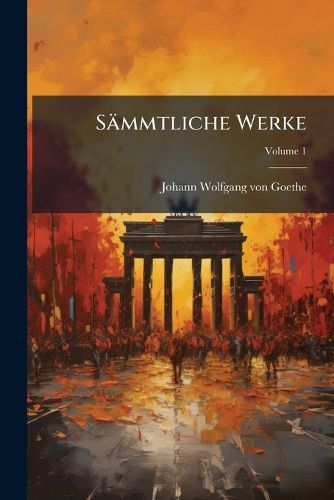 Cover image for Saemmtliche Werke