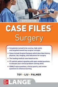 Cover image for Case Files Surgery, Sixth Edition