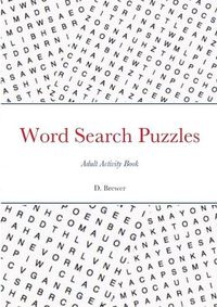 Cover image for Word Search Puzzles, Adult Activity Book