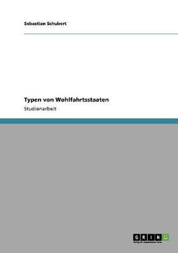 Cover image for Typen von Wohlfahrtsstaaten
