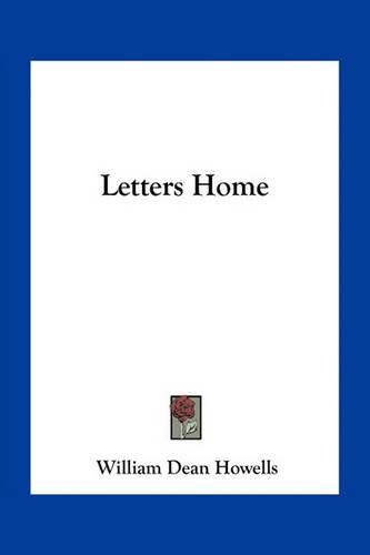 Cover image for Letters Home