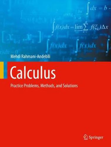 Cover image for Calculus: Practice Problems, Methods, and Solutions