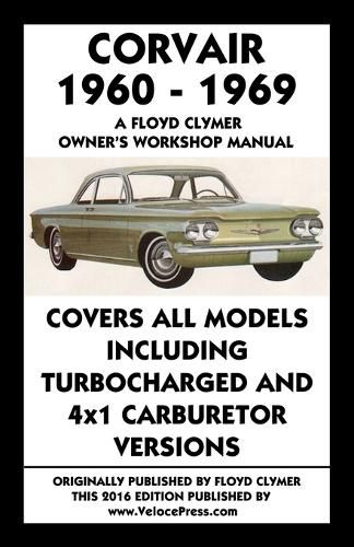 Cover image for Corvair 1960-1969 Owner's Workshop Manual