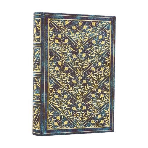 Cover image for 2026 Wildflower Song Mini 12-month Day-at-a-Time Hardcover Flexi Dayplanner 2026 (Elastic Band Closure)
